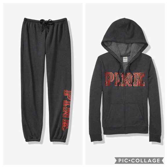 NWT. FULL ZIP HOODIE AND CLASSIC PANTS - Picture 2 of 5